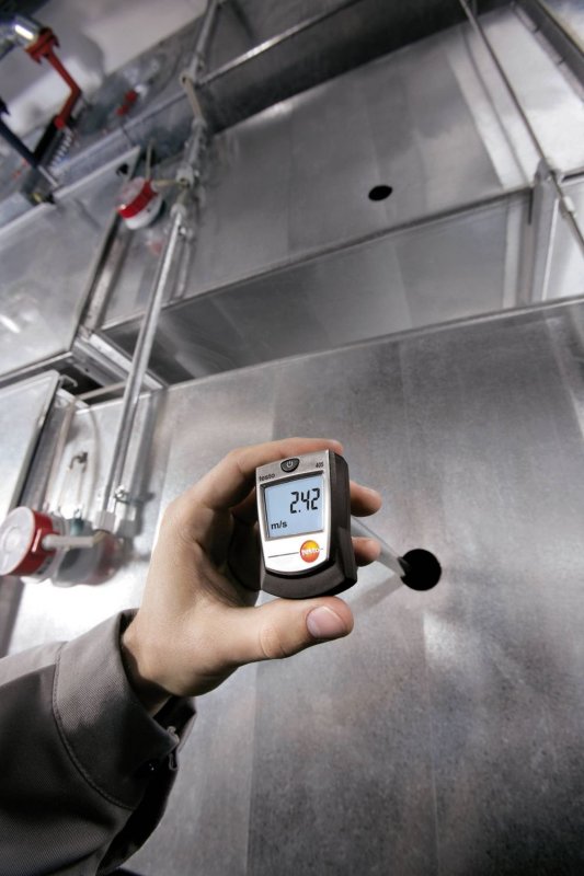Testo 405 - termo-anemometr 0 … 10 m/s